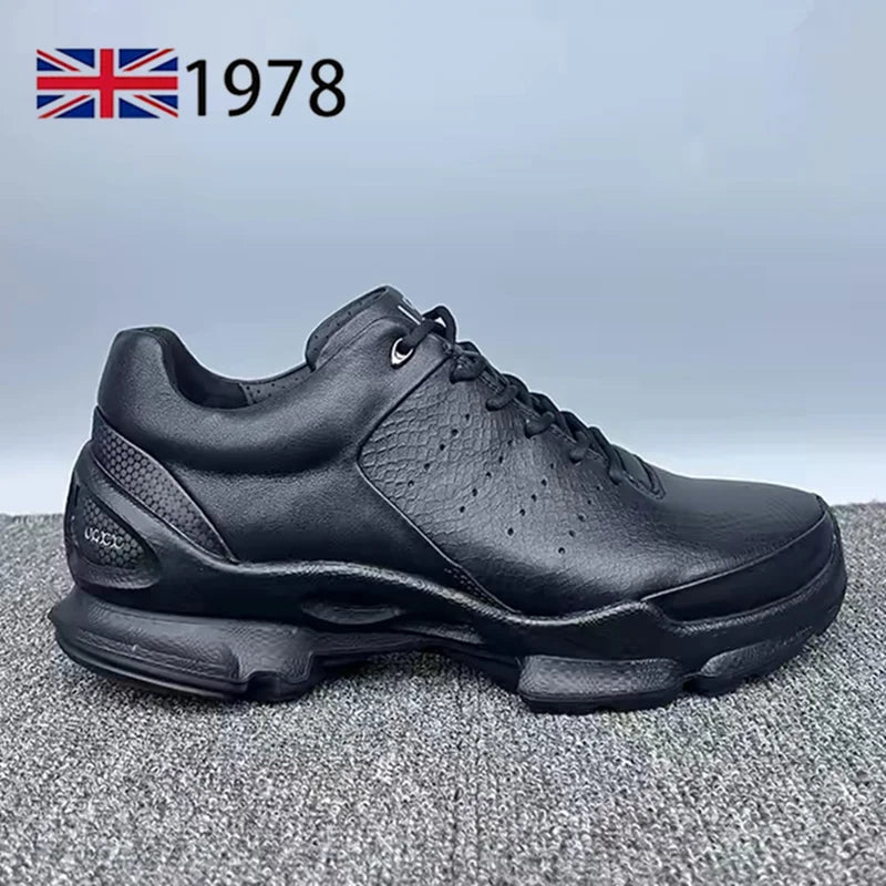 New Mens Casual Shoes Quality Genuine Leather Shoes For Men Lace-up Breathable Fashion Flats Male Black Shoes