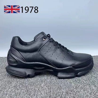 New Mens Casual Shoes Quality Genuine Leather Shoes For Men Lace-up Breathable Fashion Flats Male Black Shoes