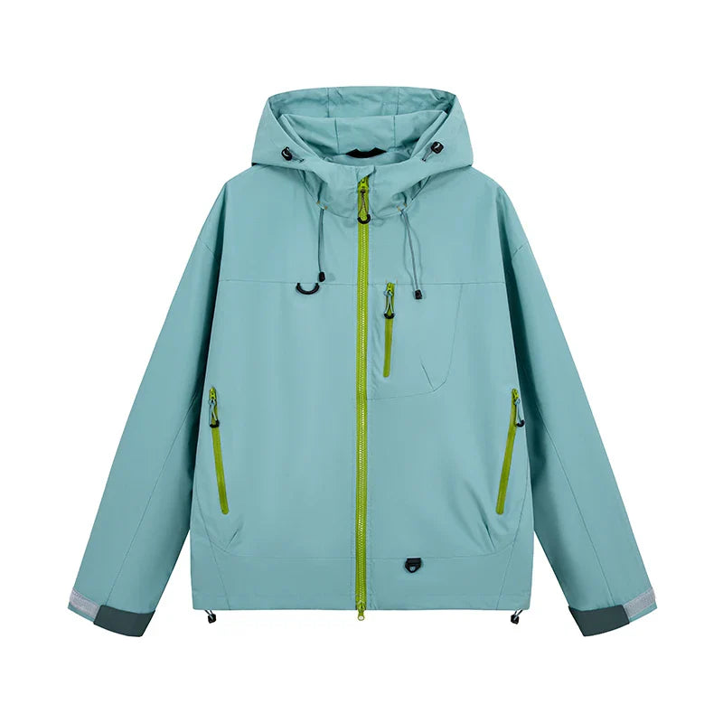 Autumn Sports Jacket Waterproof Windproof Jacket Men Women Outdoor Sports Hiking Running Mountaineering Hooded Casual Sport Coat