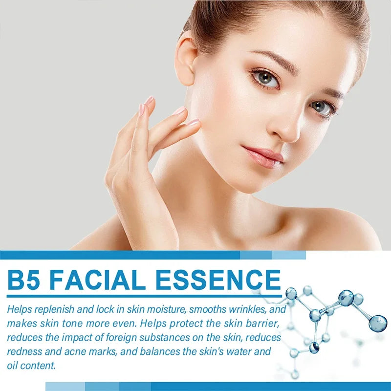 1/3/5pcs B5 Shrink Pores Serum Pure Hyaluronic Acid Lifting Firming Fine Lines Reduce Lightening Dark Circle 30ML Hyalu Essence