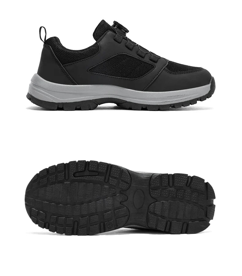 Men'S Spring And Autumn Sports Shoes Rotating Buckle Comfortable And Non Slip Hiking Sports Shoes Plus Size Men'S Shoes 39-48