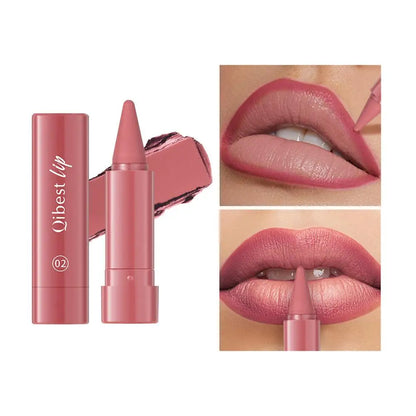 6Pcs Velvet Matte Lip Liner Pencil Set High Pigment Smooth Silky Texture Easy to Color & Define Lip Contours Daily Lip Makeup