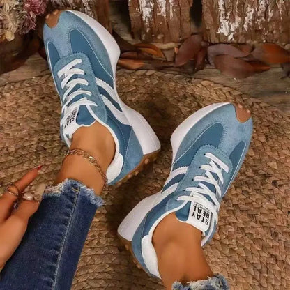 Women's Retro Sneakers Casual Running Shoes Fashion  Walking Shoes Lightweight Athletic Tennis Shoes for Ladies