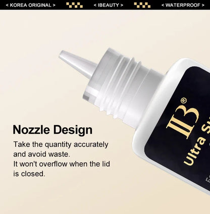 1 Bottle IBeauty Ultra Super Plus Glue Fake Eyelash Extension Korea 0.5s Fast Dry Long Lasting Makeup Tool Adhesive Supplies