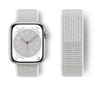 Nylon Sport loop Strap For Apple Watch Band 44mm 42/40mm 45mm  38/41mm pride Bracelet iwatch Ultra2 49mm Series 9 8 se 7 6 5 4 3
