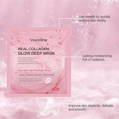 Overnight Collagen Mask Salmon DNA PDRN Face Mask For Glass Glow Skin Elasticity Hydrating Firming Smooth korean Skincare