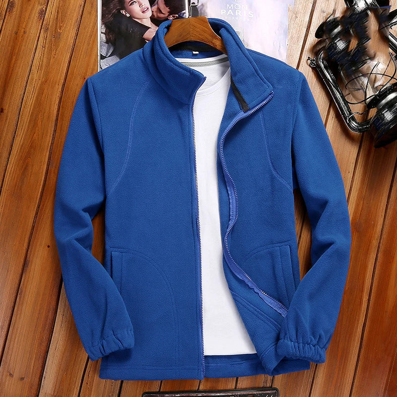 2023 New Winter Women's Zipper Cardigan Sweatershirt Warm Coral Fleece Jacket Ladies Outdoor Running Polar Fleece Coat Clothes