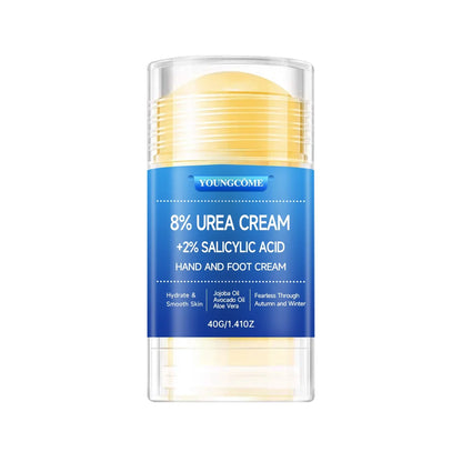 8% Yoicream Foot Plus 2% Salicylic Acid Foot Cream and Hand Cream Maximum Strength Hyaluronic Acid, Tea Tree Included