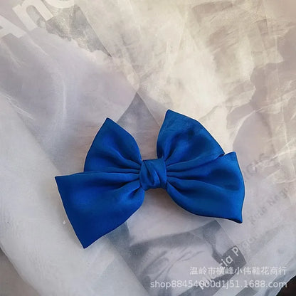 Cute Red Bow Shoe Charms for Crocs Designer DIY Bow-knot Wing Shoe Decorations High Quality Clogs Buckle Accessories New Fashion