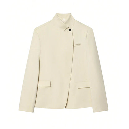 Tidalyf Women's 2026 New Autumn Office Blazers Chic Elegant Women Jackets Fashion Youth Travel Holiday Joker Streets Warm Coats