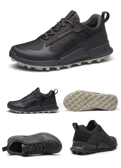 New Men's Shoes Mesh Breathable Outdoor Hiking Shoes Men Lightweight Anti Slip Waterproof Casual Sports Shoes zapatillas hombre