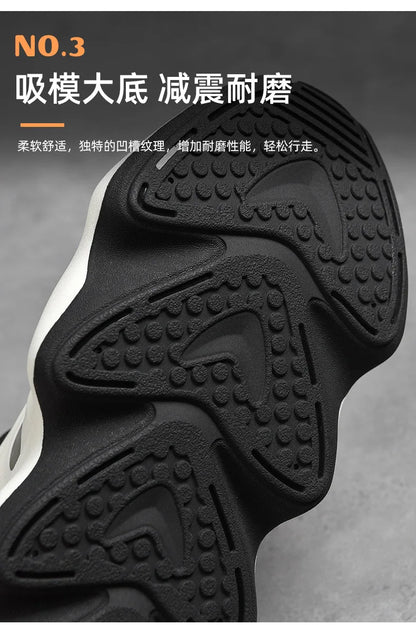 Luxury Men's Breathable Running Sneakers Casual Trainer Fashion Loafers Race Tenis Shoes for Male