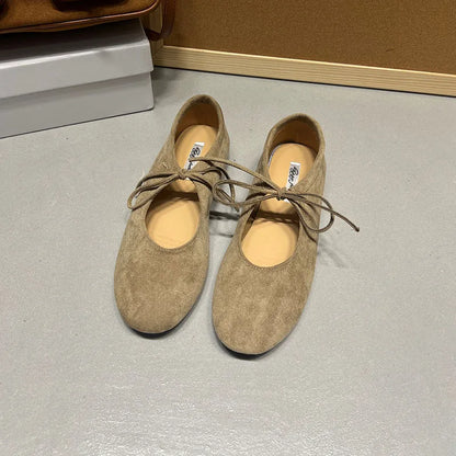 Fashion Butterfly-Knot  Women Flats With Shoes Casual Female Soft Footwear Round Toe Ladies Flats Slip On Shoes