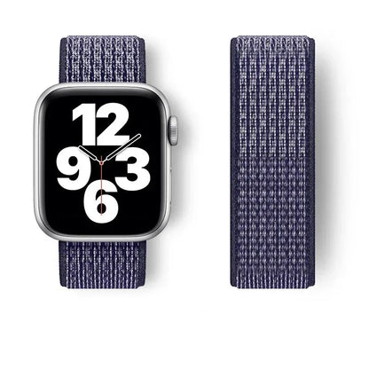 Nylon Sport loop Strap For Apple Watch Band 44mm 42/40mm 45mm  38/41mm pride Bracelet iwatch Ultra2 49mm Series 9 8 se 7 6 5 4 3
