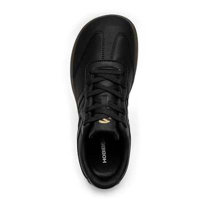 HOBIBEAR Unisex Wide Toe Shoes Artificial Leather Sneakers Casual Lace Up Retro Fashion Shoes for Women Men