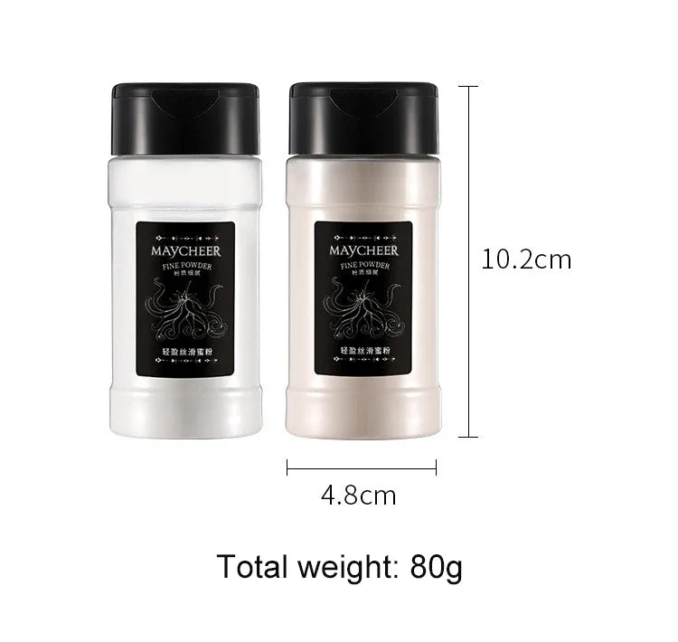 Oil Control Loose Powder Can Reduce Pores and Fine Lines, With a Long-lasting Matte Effect and Natural Facial Makeup Powder