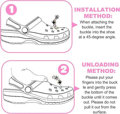 Cute Shoe Charms Set DIY Flower Hole Shoe Buckle Shoes Accessories 3D Flower Bouquet Bone White Hole Shoe Decorations For Women
