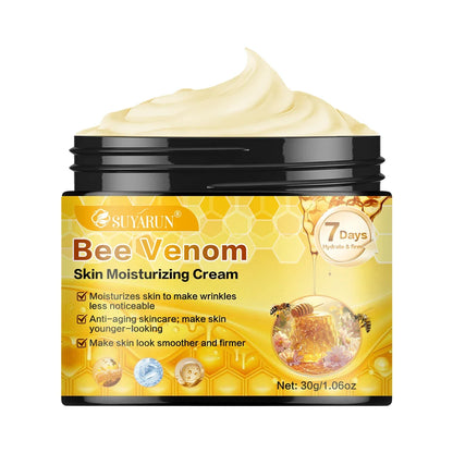 SUYARUN Bee Venom Moisturizing Cream Anti-Aging Face Care | Deep Hydration & Firming Natural Anti-Wrinkle Skincare for All Skin.