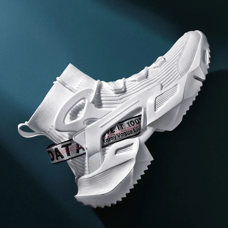 Men's Casual Sneakers Breathable Luxury Trainer Race Shoes Fashion Loafers Running Shoes for Male