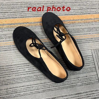 Fashion Butterfly-Knot  Women Flats With Shoes Casual Female Soft Footwear Round Toe Ladies Flats Slip On Shoes