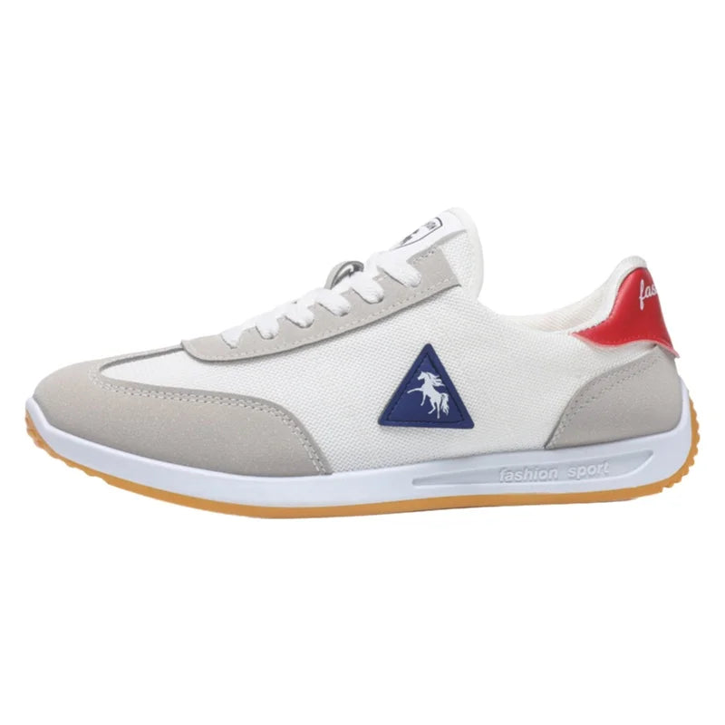 New 2026 Men's Casual Comfortable Breathable Sports Shoes Lightweight Anti-slip Wear-resistant Canvas Low-top round Toe Slip-On