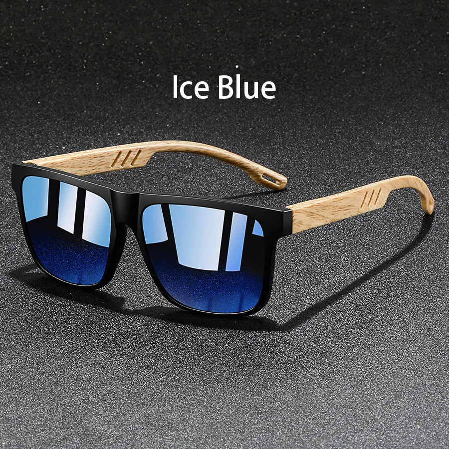 Fashion Vintage Square Square Frame Sunglasses Men Women Fishing Driving Man Luxury Brand Designer Sun Glasses UV400 Eyewear