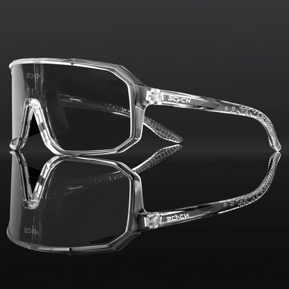 SCVCN Men bicycle Cycling Sunglasses Woman MTB road bike Driving Goggles Outdoor Sports running Glasses UV400 Hiking Eyewear