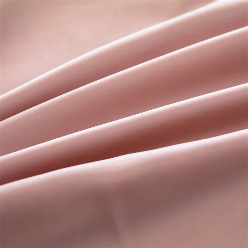 100% Mulberry Silk Bedding Set High End Silk Bed Sheets Set Luxury Smooth Duvet Cover Set Single Double Queen King Size Bedsheet