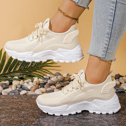 Women's Shoes, Women's Sports Shoes 2025 Women's Shoes Breathable Single-Mesh Dad Shoes Women's Casual and Versatile Sports Shoe