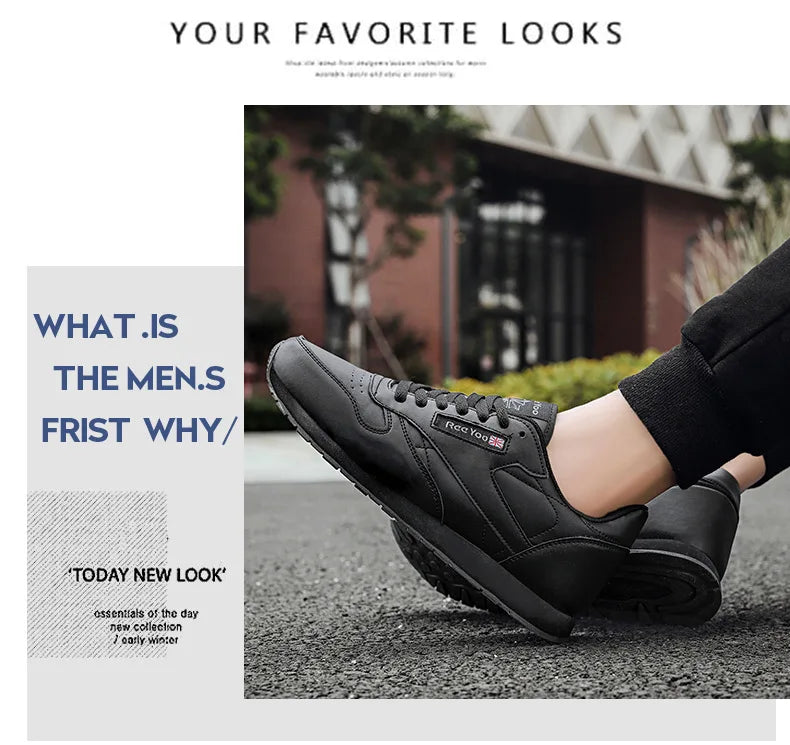 Mens Fashion Casual Shoes Brand Design Comfort Outdoor Anti-slip Comfortable Sports Sneakers Vulcanized Running Shoes for Men