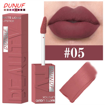 Lip Gloss Lipstick Easy To Color Waterproof Easy-color Sweat-proof Non-stick To Cups, Y2K Fancy Fashion Suitable For Christmas