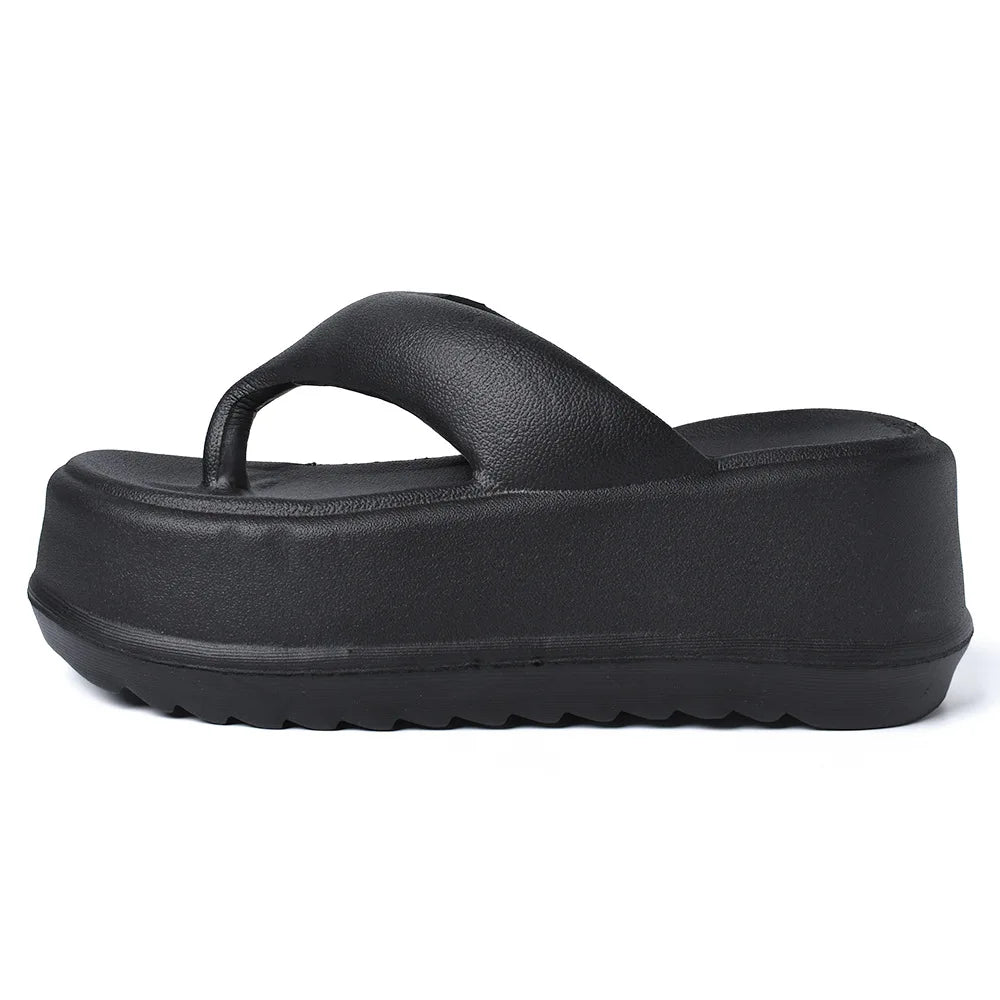 Comwarm New Thick Flip-flops Women Fashion Platform Sandals Outdoor Women Beach Slipper Home Comfort Women's Summer Sandals 2024