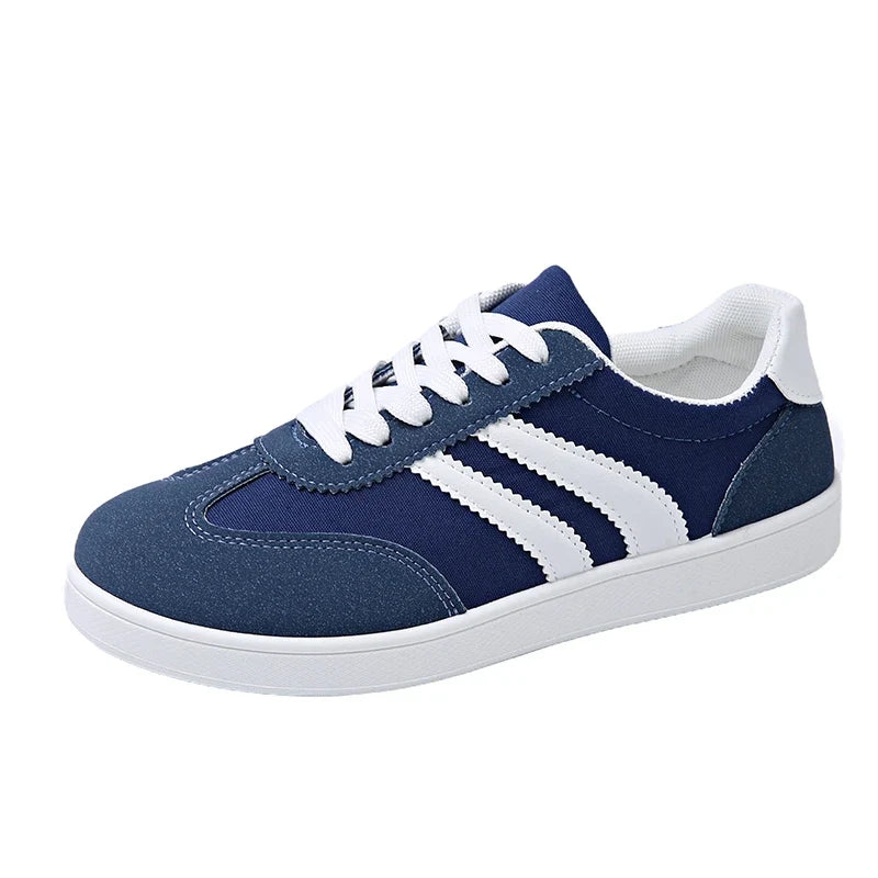 Women Tennis Sneakers Flats Ladies Fashion Mixed Colors Lace-up Vulcanized Shoes Spring Autumn Woman Outdoor Trainers Footwear