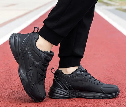 Autumn New Men Microfber Running Shoes Luxury Brand Men Shoes School Student Air-cushion Sneakers Fashion Man Casual Shoes 35-48