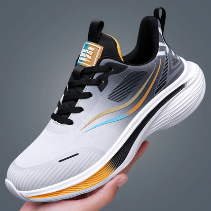 Men's Fashion Sneakers Breathable Comfortable Lightweight Walking Shoes Casual Sports Running Tennis Gym Training Shoes for Men