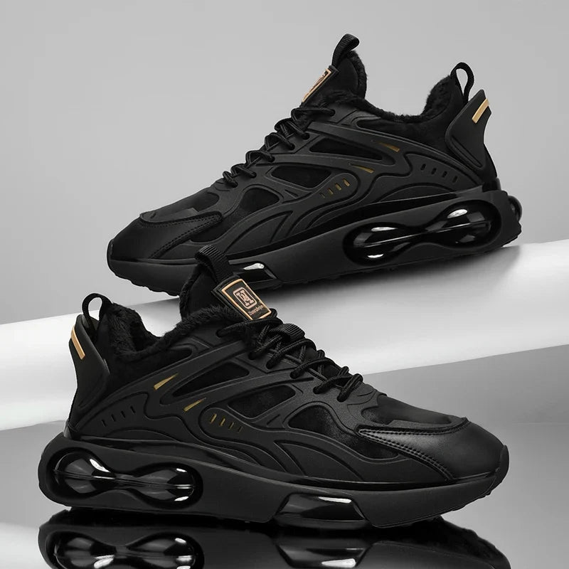 Couples casual sports shoes autumn winter warm plush cotton shoes Men Women fashion outdoor soft sole light racing running shoes