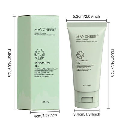 Herbaceous Exfoliating Peeling Gel Facial Scrub Moisturizing Nourishing Repair Scrubs Face Cream Beauty Skin Care
