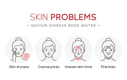 Face Care Rose Water Nourishing Skin Improve Dullness Anti Aging Facial Toner Damask Korean Skincare Products 100ml