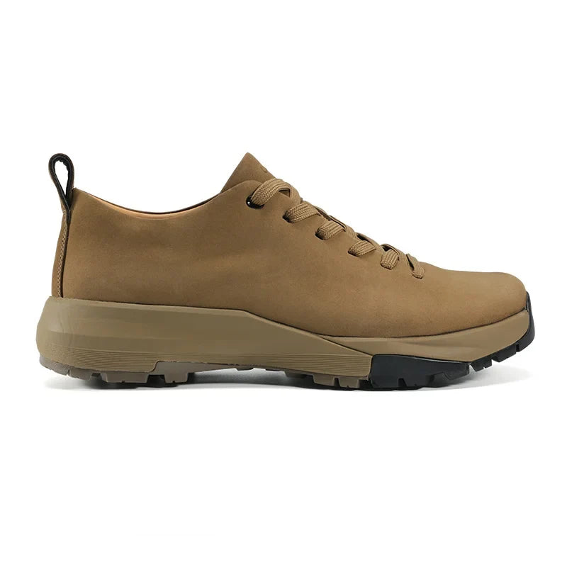 Men Sports Running Shoes Outdoor Walking Soft Casual Sneakers Fashion Designer Genuine Leather Sneaker Waterproof Shoes Men