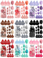Spring 15 Cans,3 Loose Powder Puffs & 3 Mini Loose Powder Puffs & 3 Mini Makeup Eggs & 3 Mini Air Cushion Puffs, Foundation Mix
