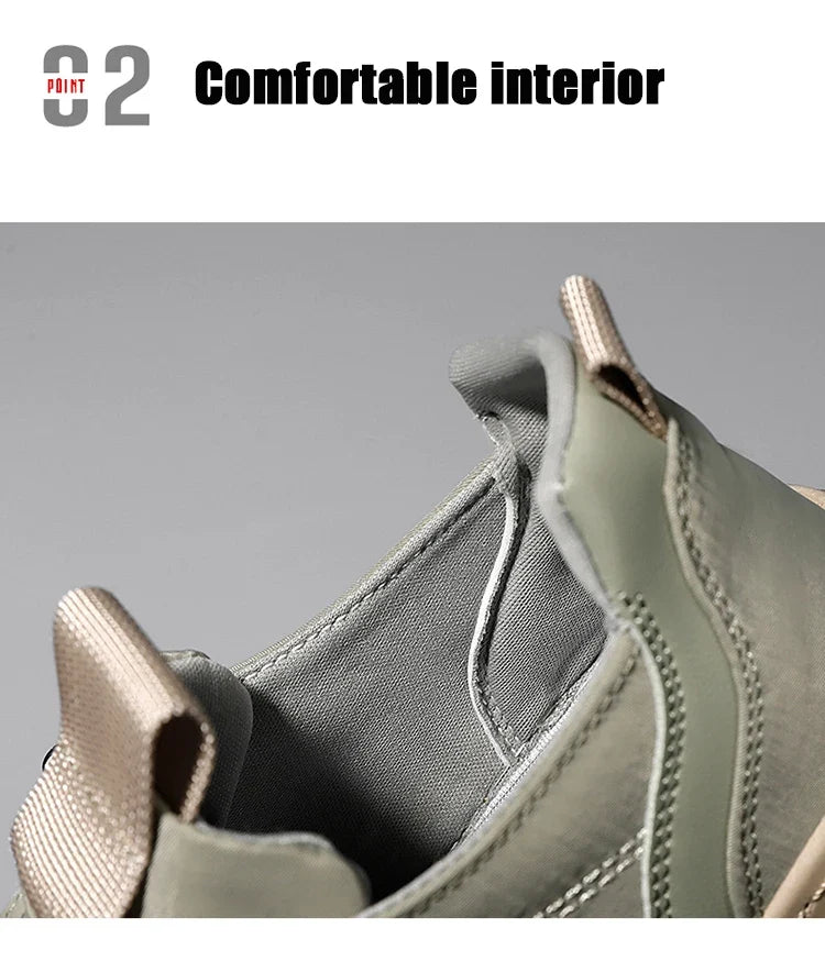 Brand protection 2026 new men's lightweight non-slip breathable wear-resistant running sports fashion versatile casual shoes