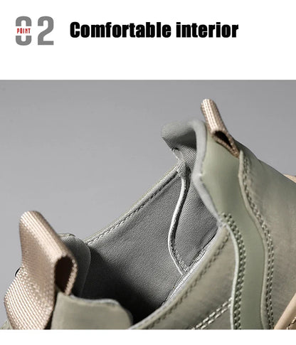 Brand protection 2026 new men's lightweight non-slip breathable wear-resistant running sports fashion versatile casual shoes