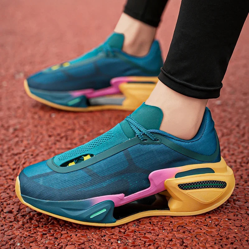 Men's Breathable Casual Sneakers Luxury Trainer Fashion Loafers Comfortable Wear and Relaxed Life Running Shoes for Male