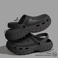 Summer Women Platform Sandals 2026 Closed Toe Non-Slip Beach Sandals Lightweight Soft Bottom for Home Comfortable Sandalias