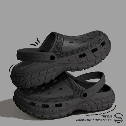 Summer Women Platform Sandals 2026 Closed Toe Non-Slip Beach Sandals Lightweight Soft Bottom for Home Comfortable Sandalias