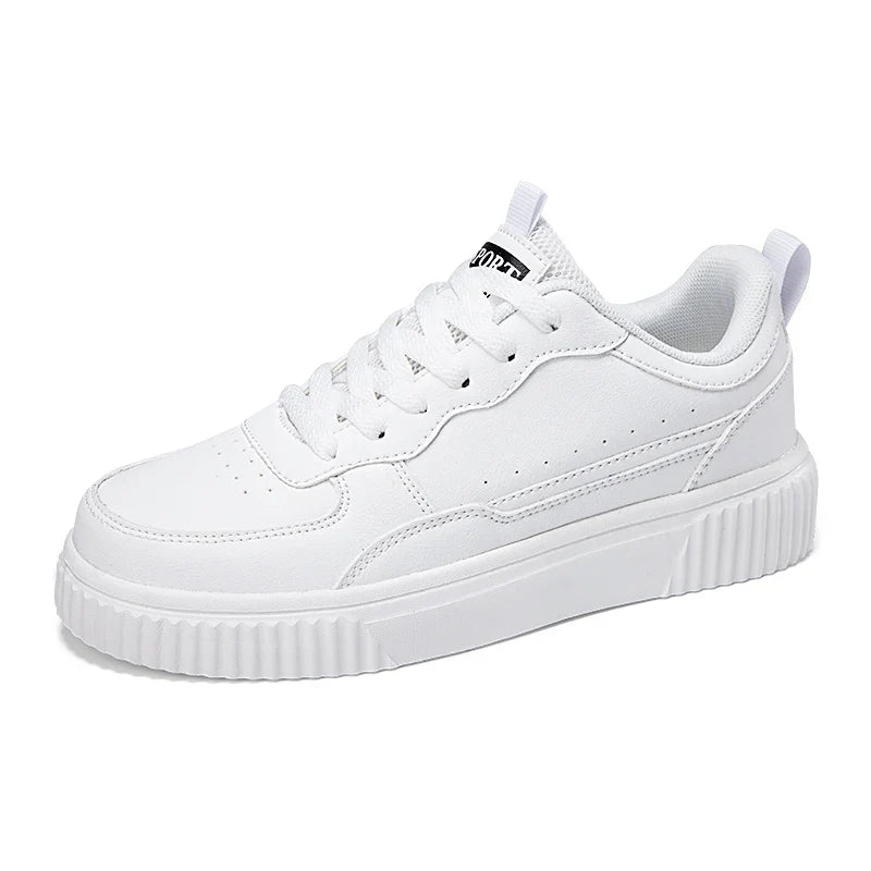 Fashion Women Casual Shoes Breathable Walking Flat Shoes Sneakers White Female Footwear Sports Running Outdoor Walking For Men