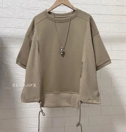 White Hoodie Women Long Sleeve Drawstring Casual Sweatshirts