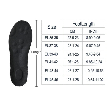 Latex Sport Insoles High Elasticity Soft Shoe Pads Arch Support Orthotic Insoles Breathable Deodorant Shock Absorption Cushion