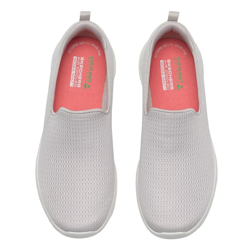 Skechers Casual Shoes, Cushioning and Breathable Women's Shoes, Daily Travel Shoes 124637-Nat