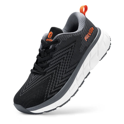 FitVille Wide Toe Box Shoes for Men Cushioned Well Extra Wide Width Shoes Non Slip Wide Lightweight Breathable Running Shoes